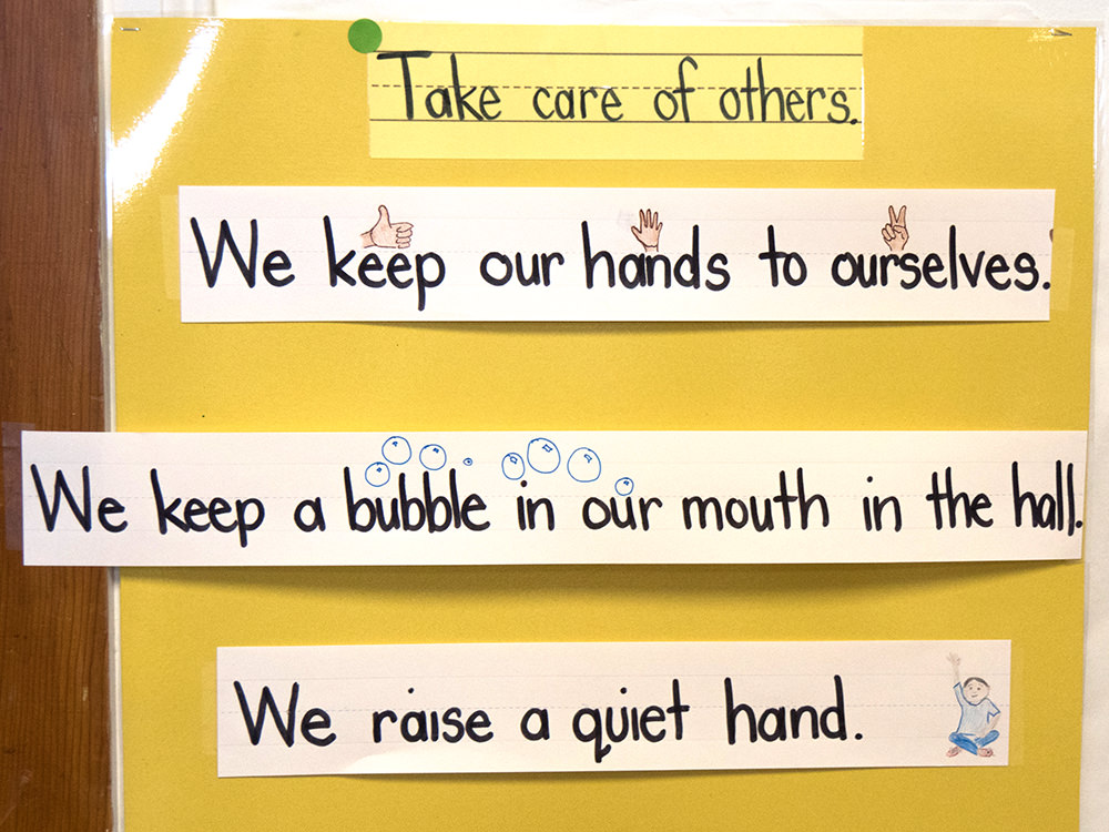 Anchor Chart - Take Care of Others
